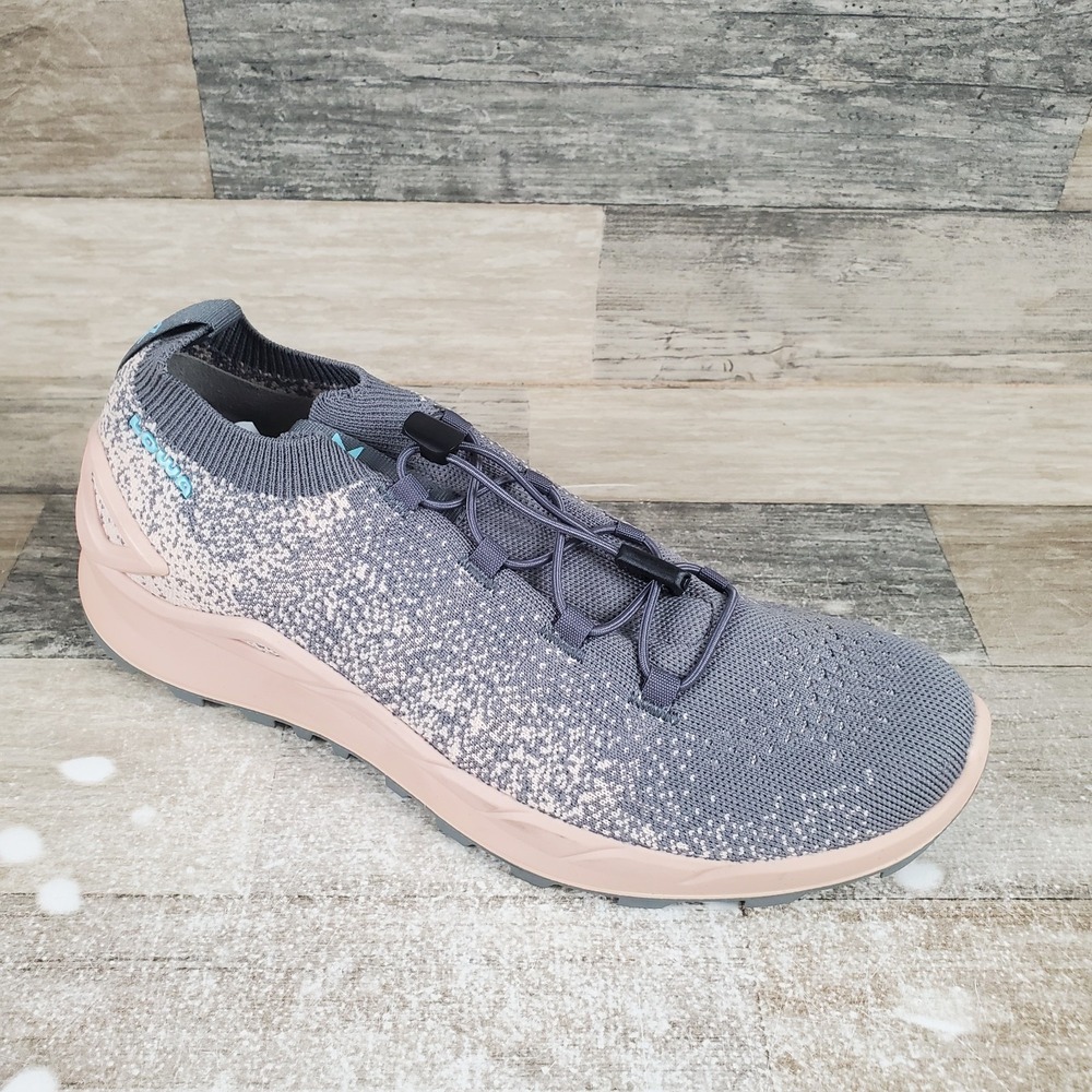 Lowa Fusion LO Womens Shoes Sz 9 Anthracite Rose Lace-Up Round Toe Low Top